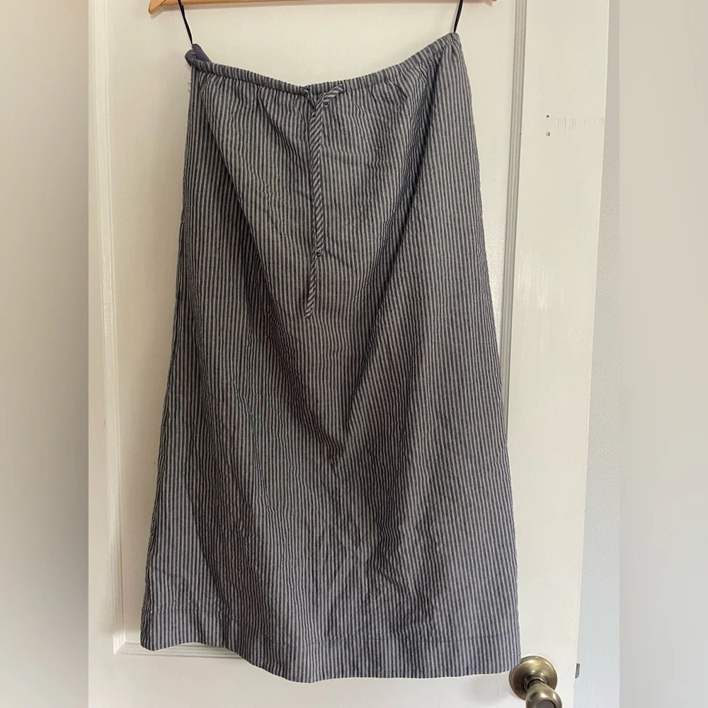 Mod Ref Cotton Midi Skirt